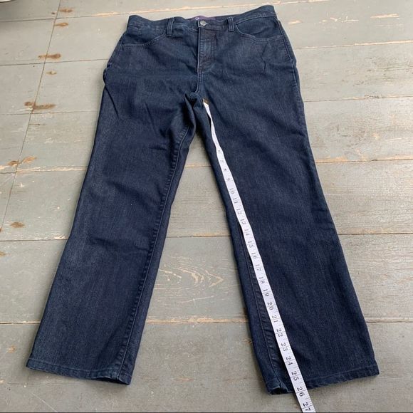 *SALE* EUC NYDJ Dark Wash Stretch Jeans NICE! - Picture 8 of 11